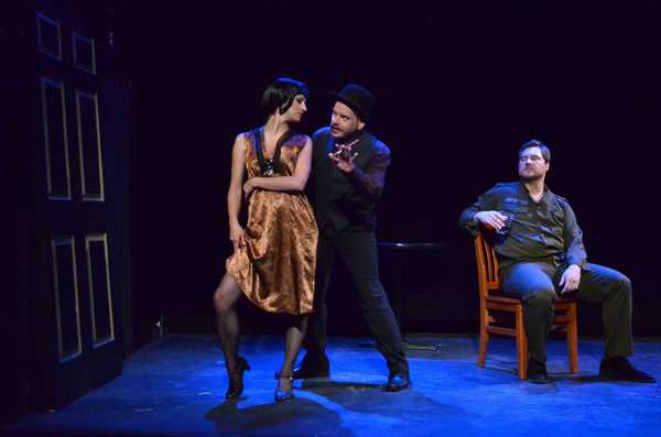 A scene from Alaina's production of La Tragedie de Carmen