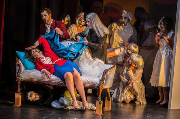 A scene from Alaina's production of Le Nozze di Figaro