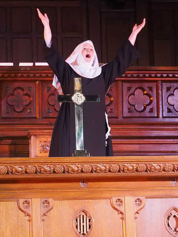 A scene from Alaina's production of Suor Angelica