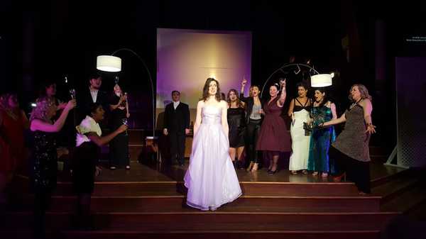 A scene from Alaina's production of Cendrillon