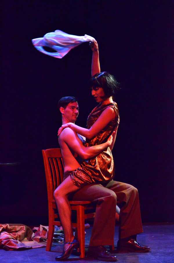 A scene from Alaina's production of La Tragedie de Carmen