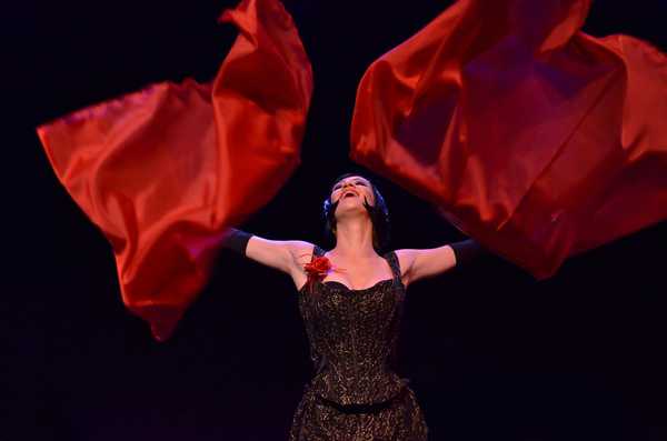 A scene from Alaina's production of La Tragedie de Carmen